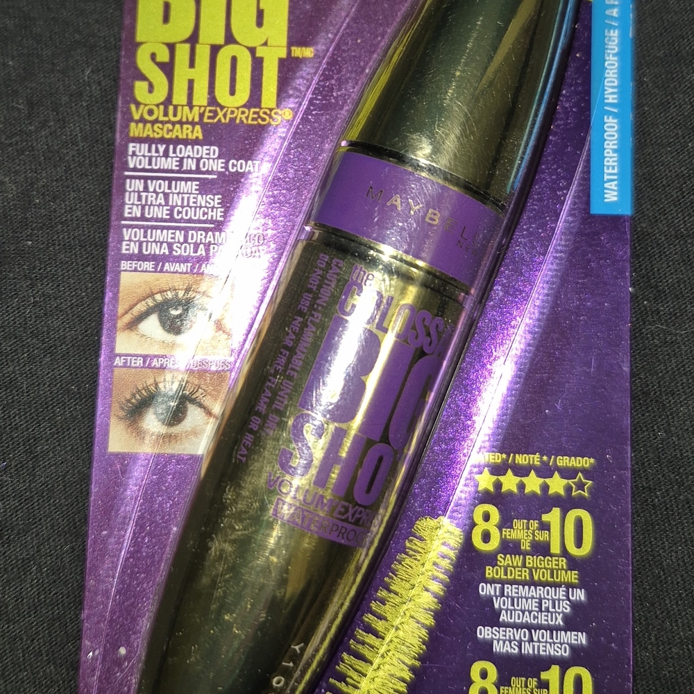 Maybelline Volum' Express Big Shot Mascara - Purple & Gold